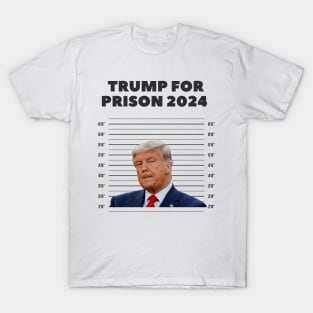 donald trump Mugshot 2024 never surrender T-Shirt